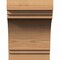 Ekena Millwork Pescadero Smooth Rafter Tail, Western Red Cedar, 5 1/2"W x 8"H x 12"L RFT06X08X12PEC00SWR - alternate 4